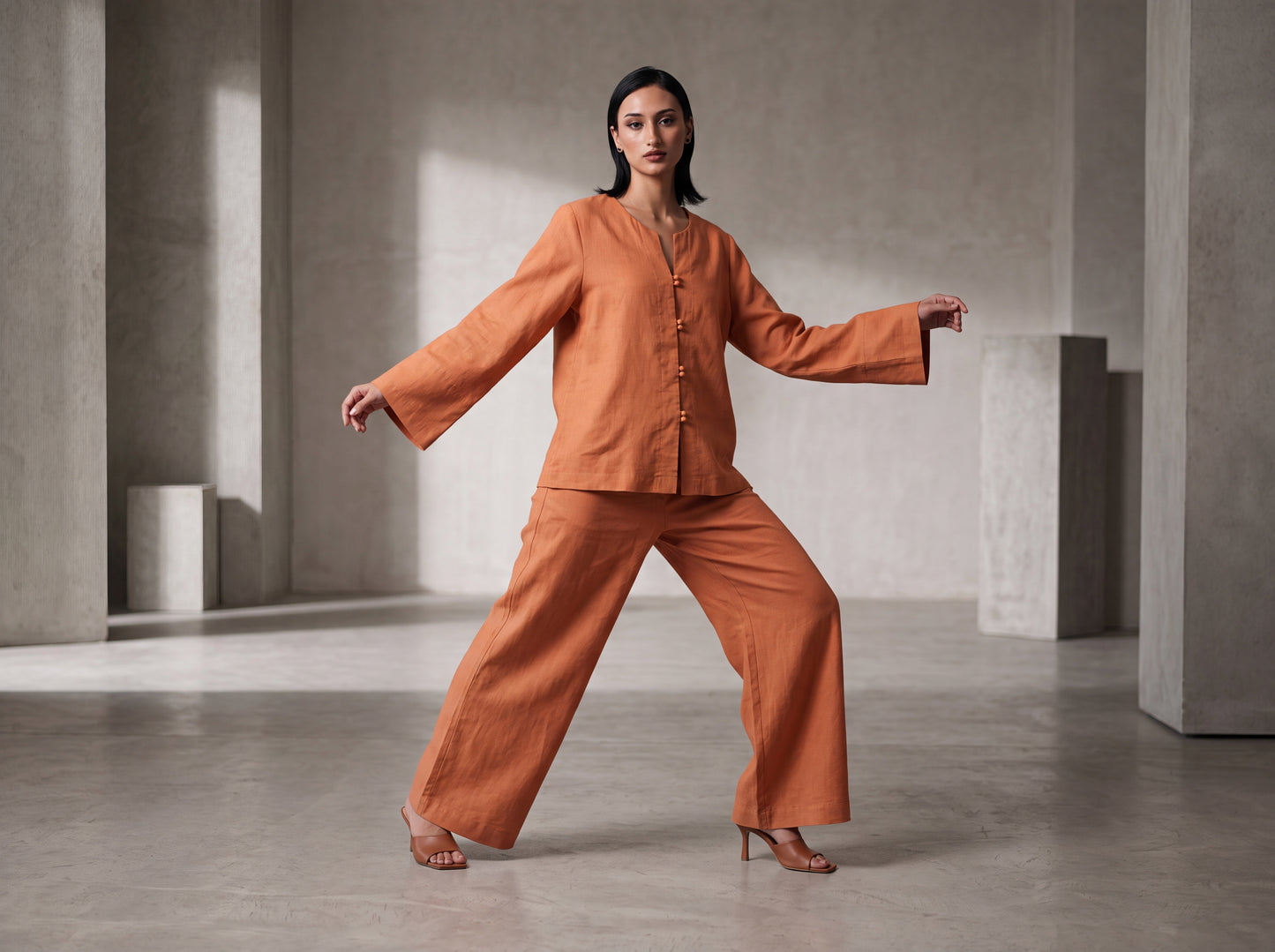 Terracotta Glow - Relaxed Fit Set