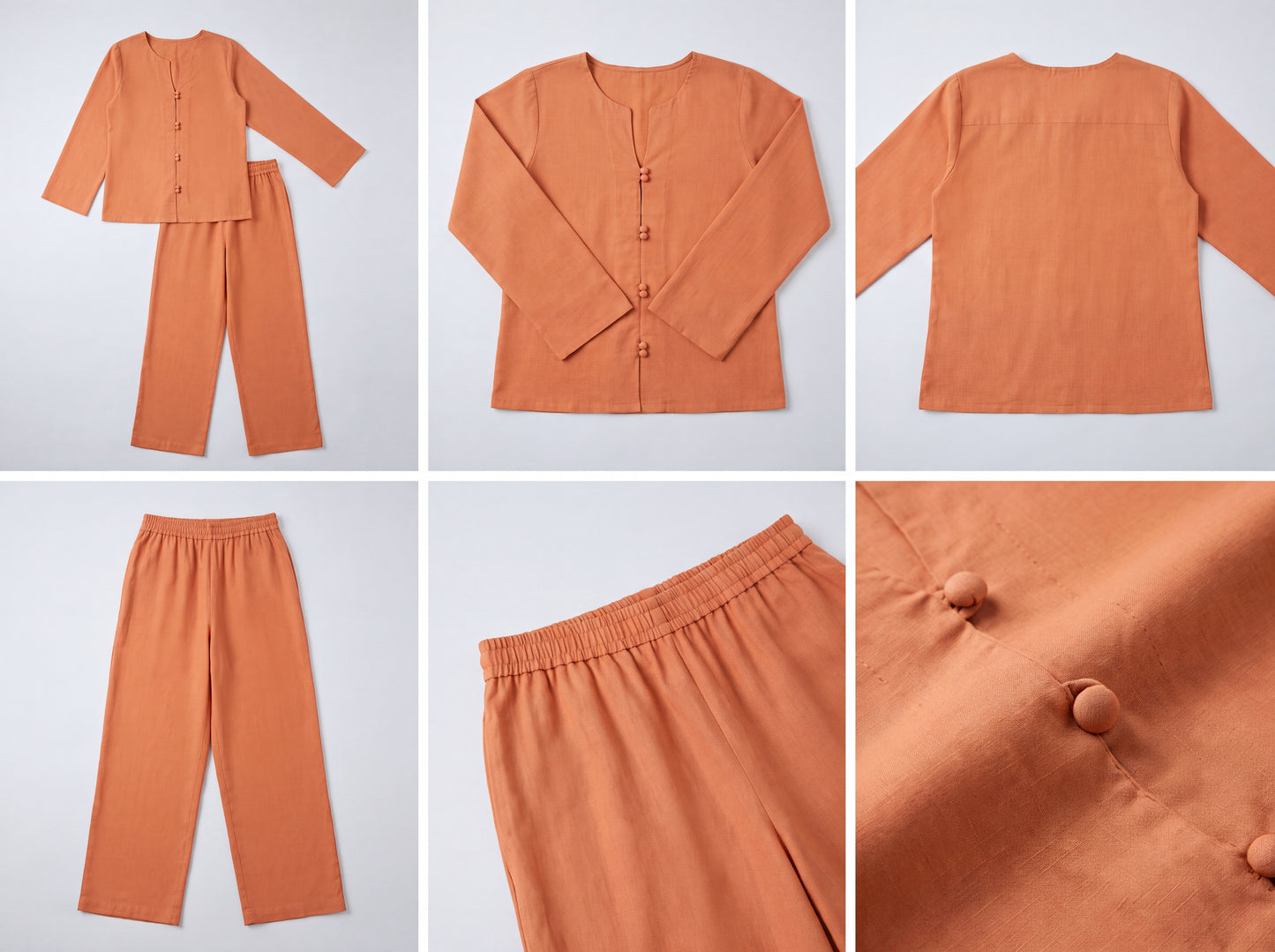 Terracotta Glow - Relaxed Fit Set